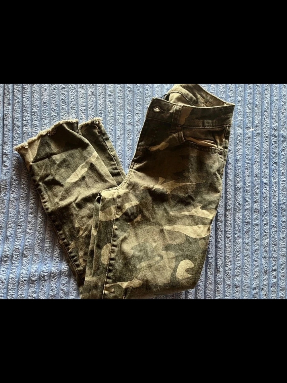 Rewash Camo Skinny Jeans - Olive & Khaki
